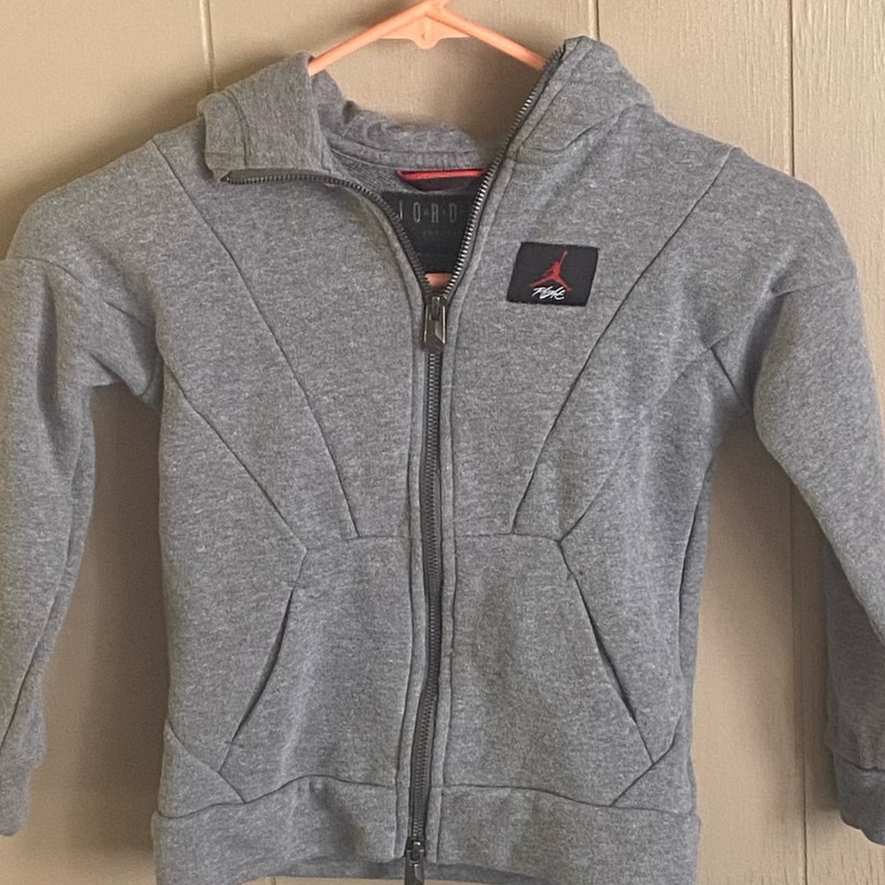 Jordan Tan and Gray Kids Sweater Set